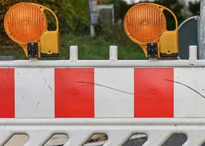 Mit einer Straßensperre wird demnächst ein Teil des Steenbeker Wegs abgesperrt sein