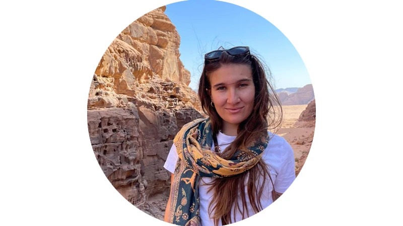 Melisa Blatter auf Reisen