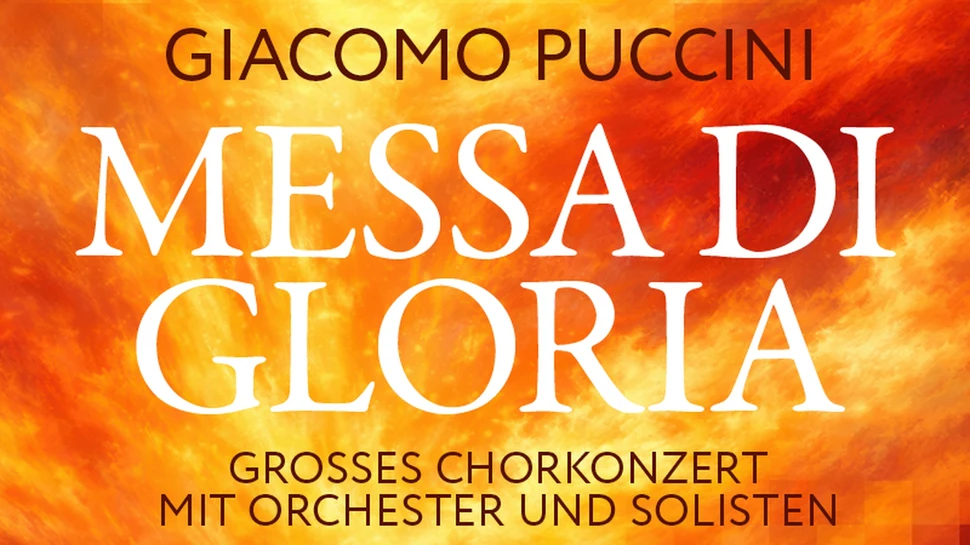 Giacomo PUCCINI: MESSA DI GLORIA 