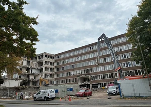 Gebäude wird abgerissen