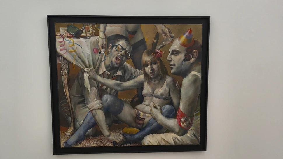 Ein Bild Duwes aus der aktuellen Ausstellung