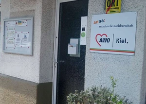 Die Tür der anna in der Beselerallee