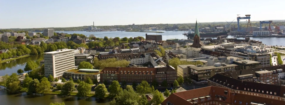 Blick über Kiel, © Landeshauptstadt Kiel/Bodo Quante