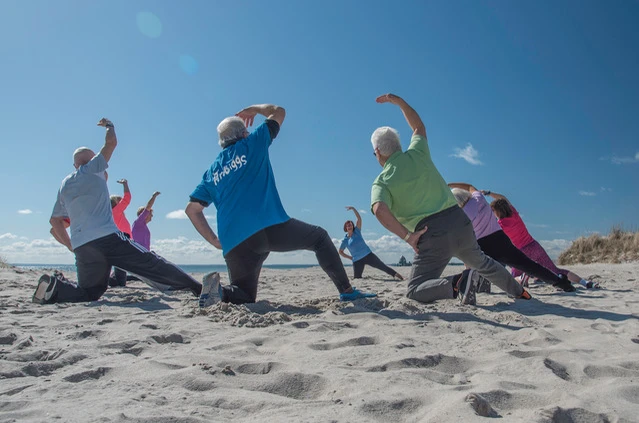 Strandgymnastik