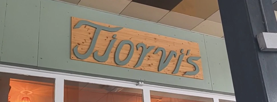 Ein Café in Kiel, das den Namen "Tjorvi´s" trägt