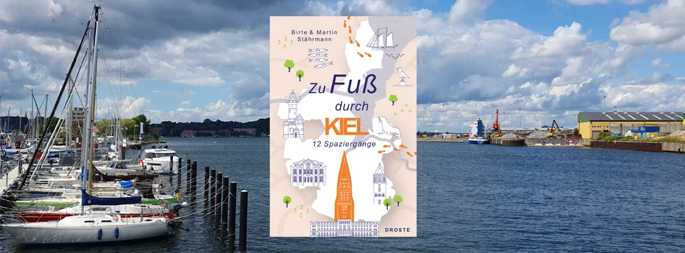 "Zu Fuß durch Kiel: 12 Spaziergänge", Buchcover
