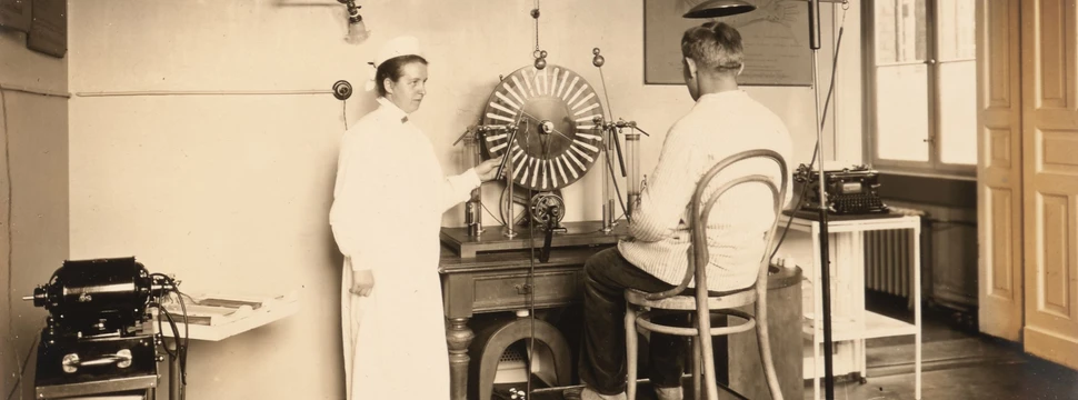 Elektrotherapie in der Psychiatrischen und Nervenklinik