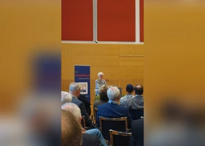 Marianne Ehlers während ihres Vortrags