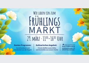 Einladung zum Frühlingsmarkt im Haus Schleusberg