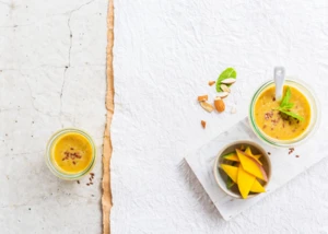 Mango-Bananen-Smoothie, © Alpro