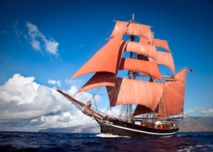 Segelschiff auf dem Wasser
