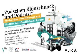 Plakat Zwischen Klönschnack und Podcast